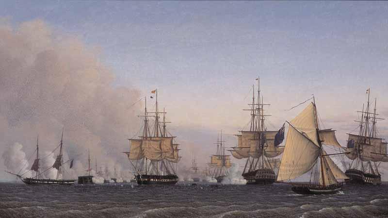 Adelsteen Normann The Battle of Copenhagen on the 2nd of April 1801